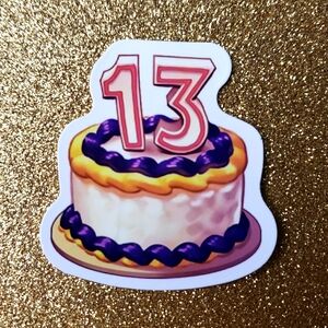 10/$10 Taylor Swift Waterproof Sticker Cake